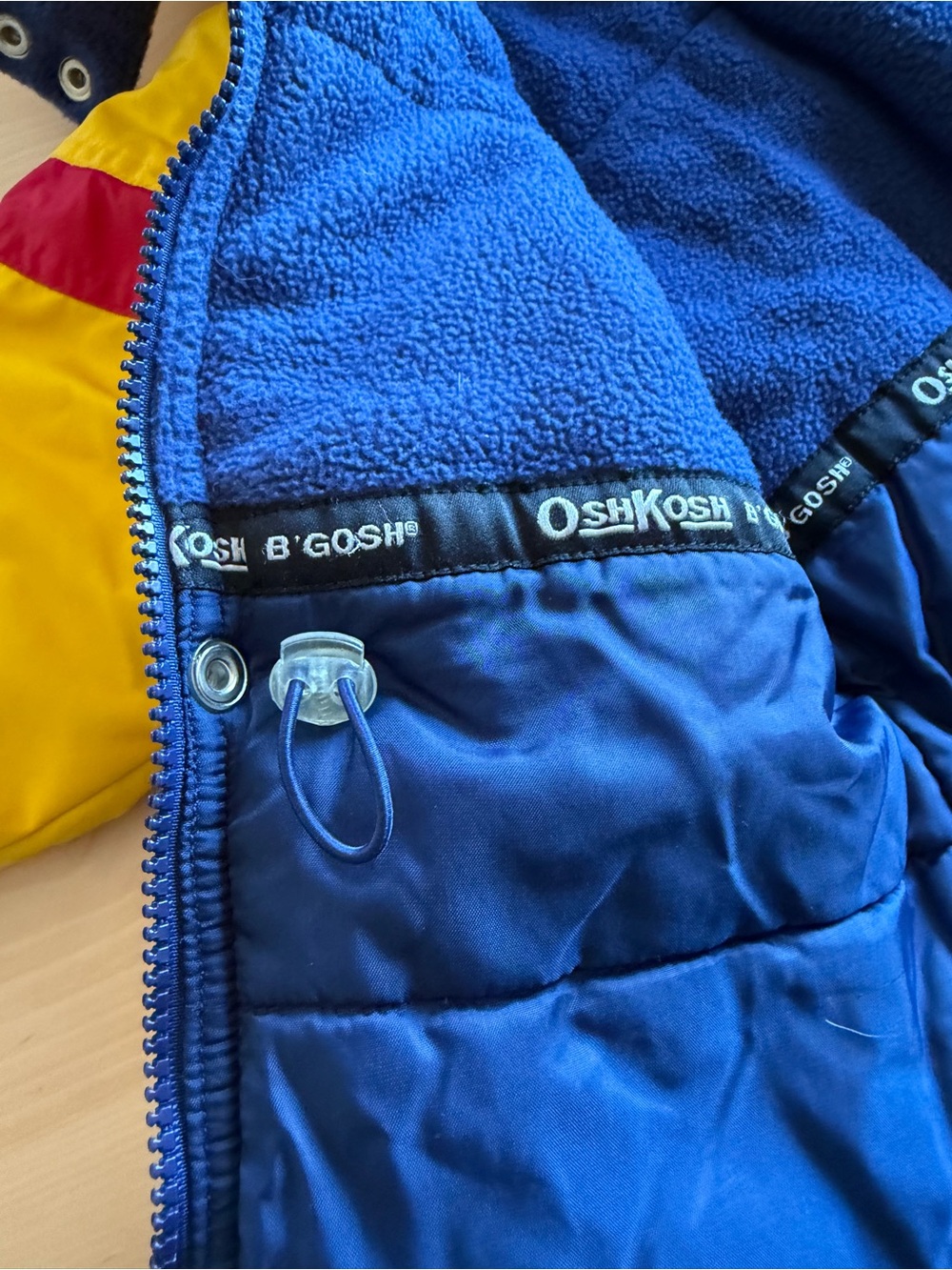 Vintage 90s OshKosh B’Gosh Colorblock winter jacket size 12M - Picture 9 of 9